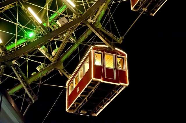 Free Night Shot Ferris Wheel photo and picture