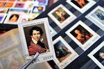 postage stamps, collection, male