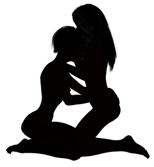 Sexuality, Silhouette, Woman, Female