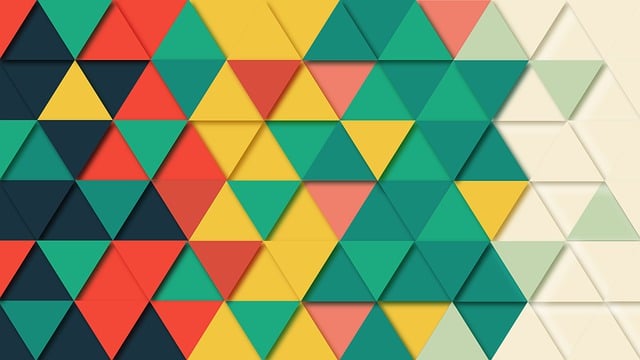 Free background geometric triangle illustration