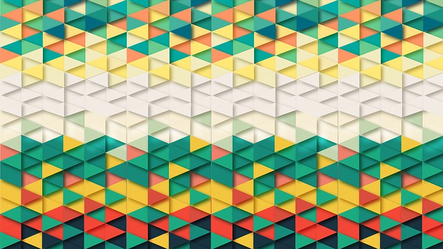 Free background geometric triangle illustration