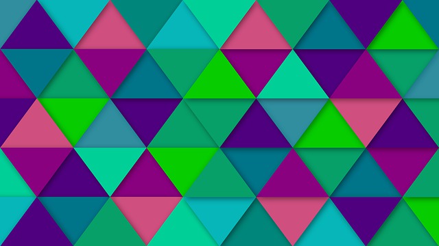 Free background geometric triangle illustration
