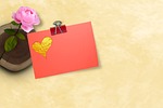 valentine's day, heart, rose