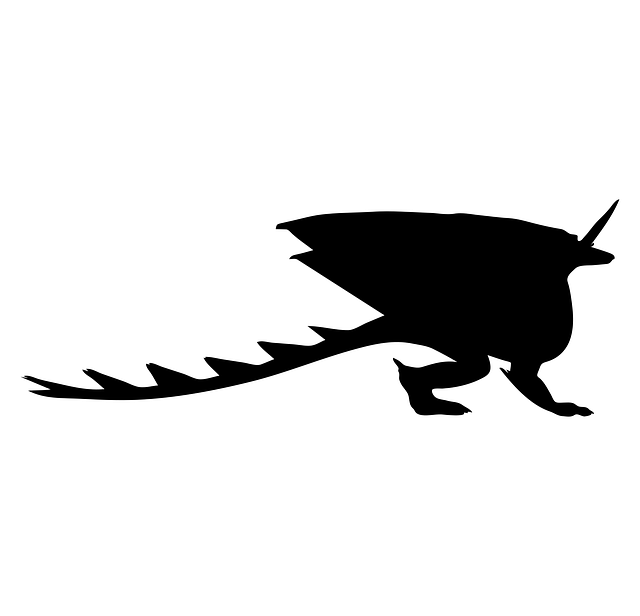 Free dragon animal fantasy illustration