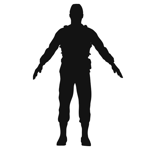 Soldat, Armată, Negru, Militar, Război