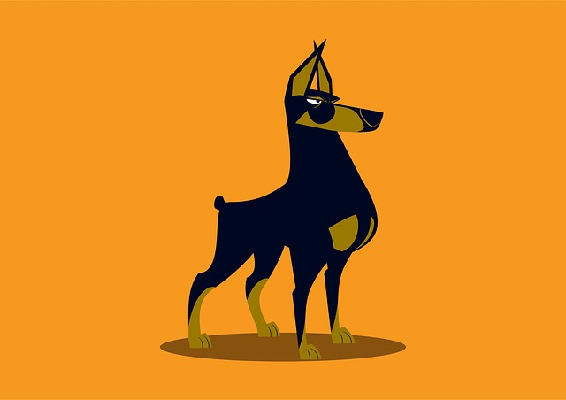 Free illustration silhouette pet illustration