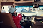bus driver, bus, school