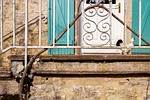 house, window, door