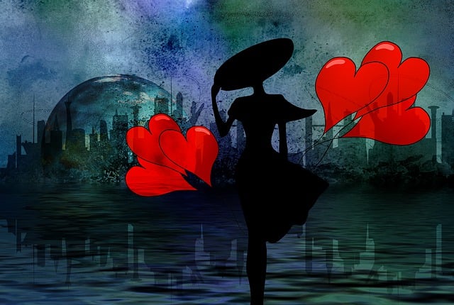 Digitales Design, Natur, Romantik, Liebe