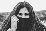 portrait, woman, adult