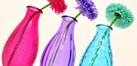 vases, glass, colorful