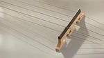 wood, wire, guitar