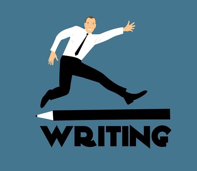 Free blogging text writing illustration