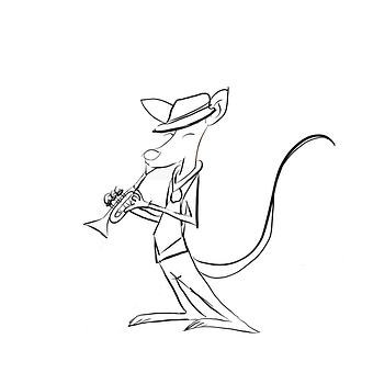 Free Rat Trumpet illustration and picture