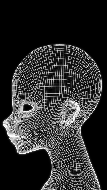 Free head human face illustration