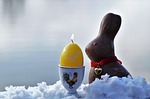 hare, easter, chocolate