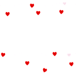 heart, shape, background