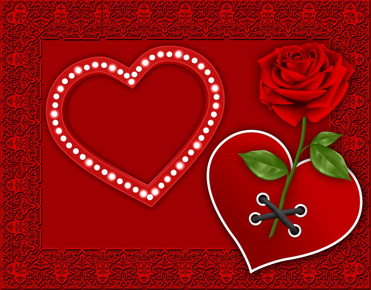 Download Card, Red, Heart. Royalty-Free Stock Illustration Image - Pixabay