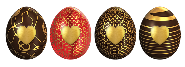 Free easter easter eggs egg decoration illustration