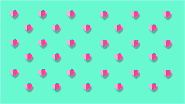 Free love heart set illustration