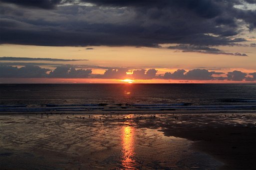Free Sunset Water photo and picture