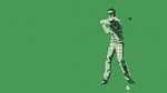 pictogram, golfer, golfers