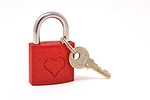 key to the heart, together, connectedness