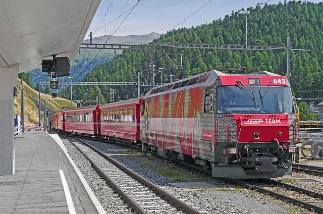 Free St Moritz Hbf photo and picture