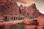 the cabins, valley of fire, hiking