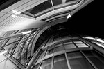 architecture, glass, futuristic