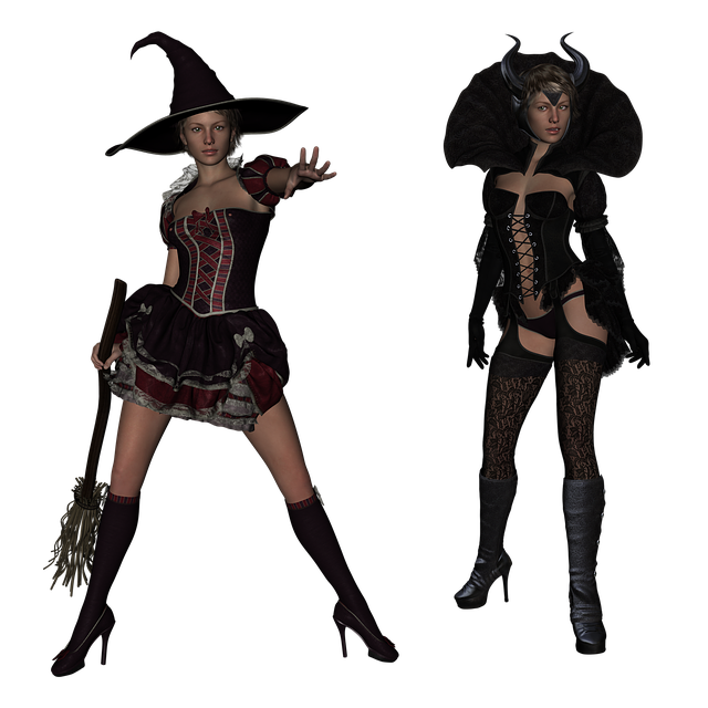 Free Witch 3D illustration and picture