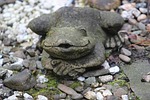 frog, deco, gartendeko