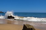 body of water, waves, sea