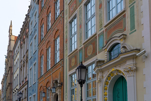 Arkitektur, Gamle, Bygning, By, Gade
