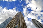 city, sky, skyscraper