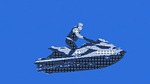 racing boat, powerboat, skidoo