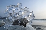 icicle, sun, bay