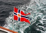 flag, waters, wave