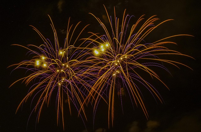 Fyrværkeri, Opkald, Fest, Eksplosion