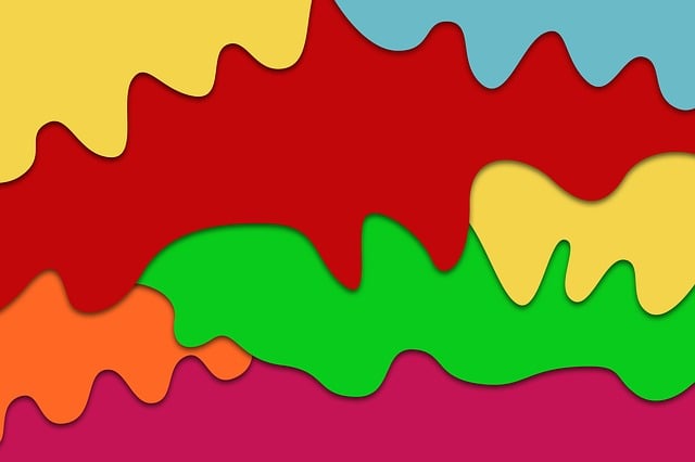 Free liquid shapes water illustration