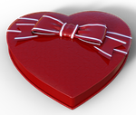 heart, chocolates, gift