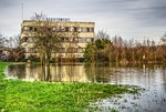 high water, flooding, river