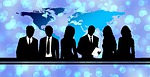 businessmen, team, group