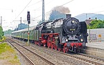 steam locomotive, express train, special crossing