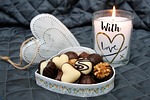 heart, candle, love