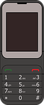 vintage, cell, phone
