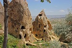 turkey, cappadocia, rock apartments