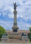 bulgaria, rousse, the people's liberation monument