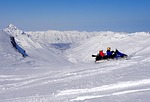 winter, mountains, height