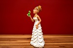 bride, kiss the frog, love